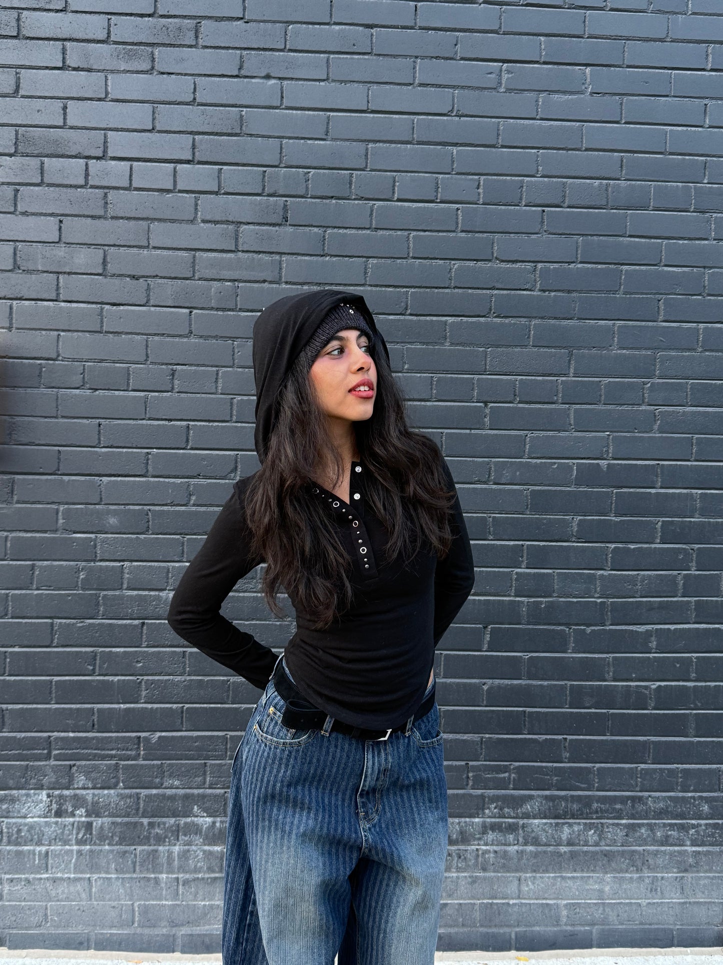 NISSAN Studded hoodie