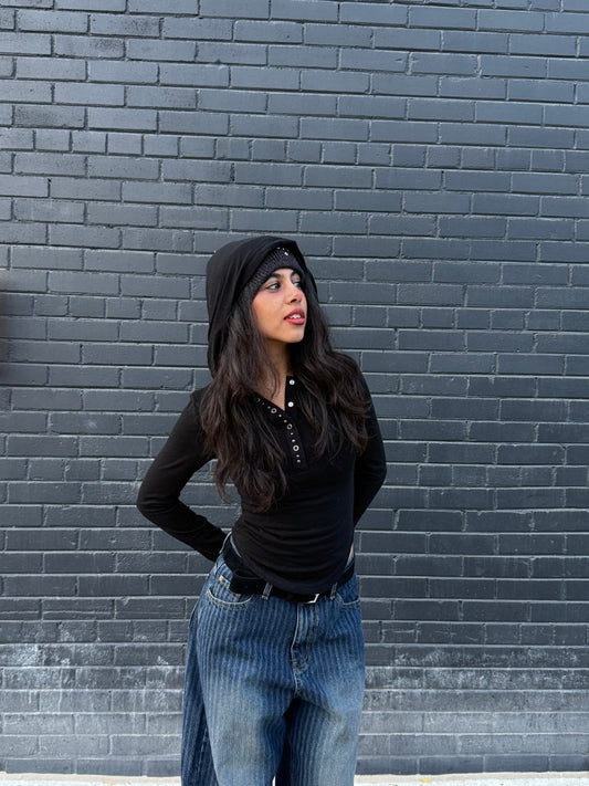 NISSAN Studded hoodie