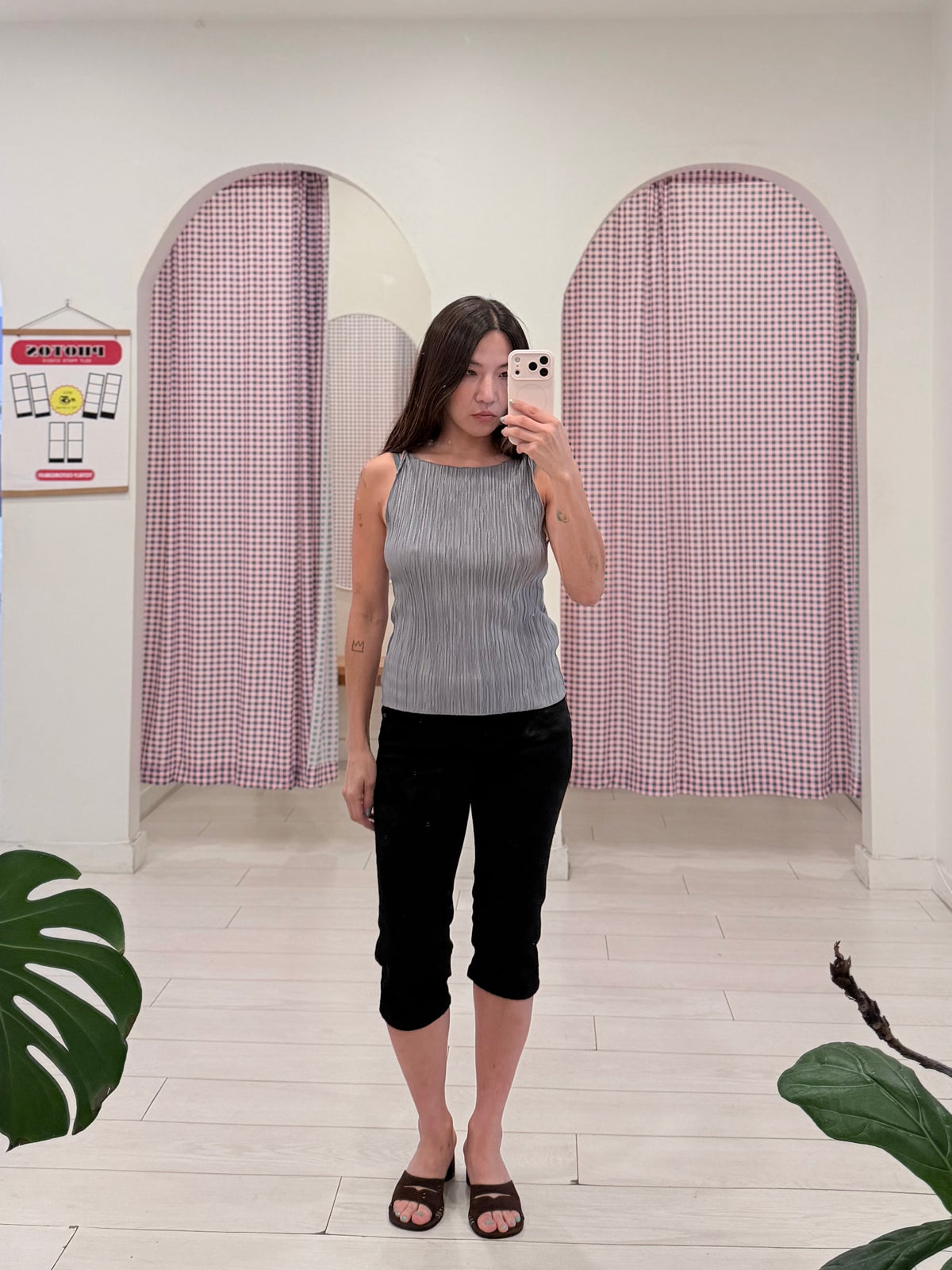 HARRIET Pleated tank