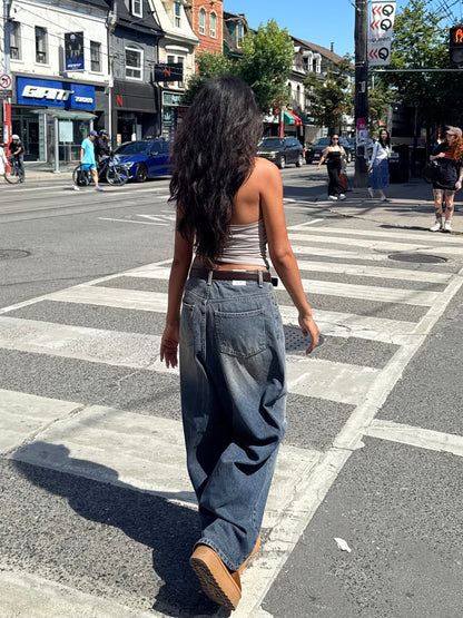 REY Acid washed baggy jeans