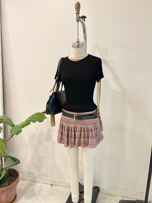 HUMBER Multi colour mini skirt