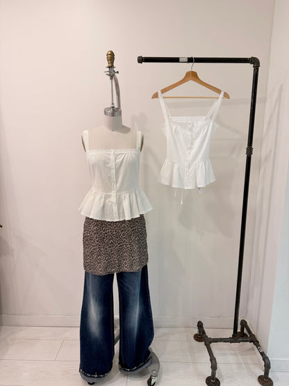 MARLOWE Peplum top