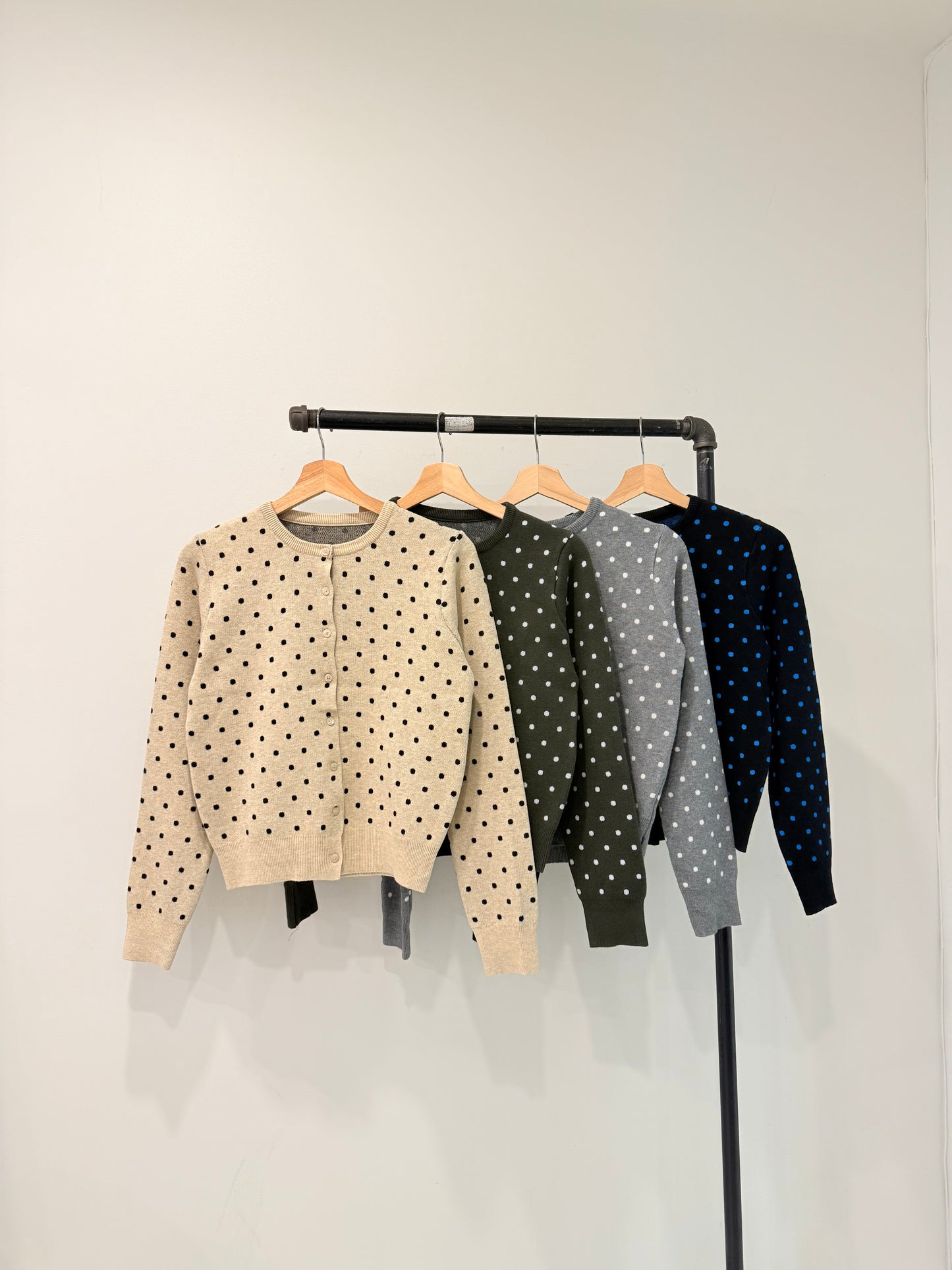 CRASH Polkadot cardigan
