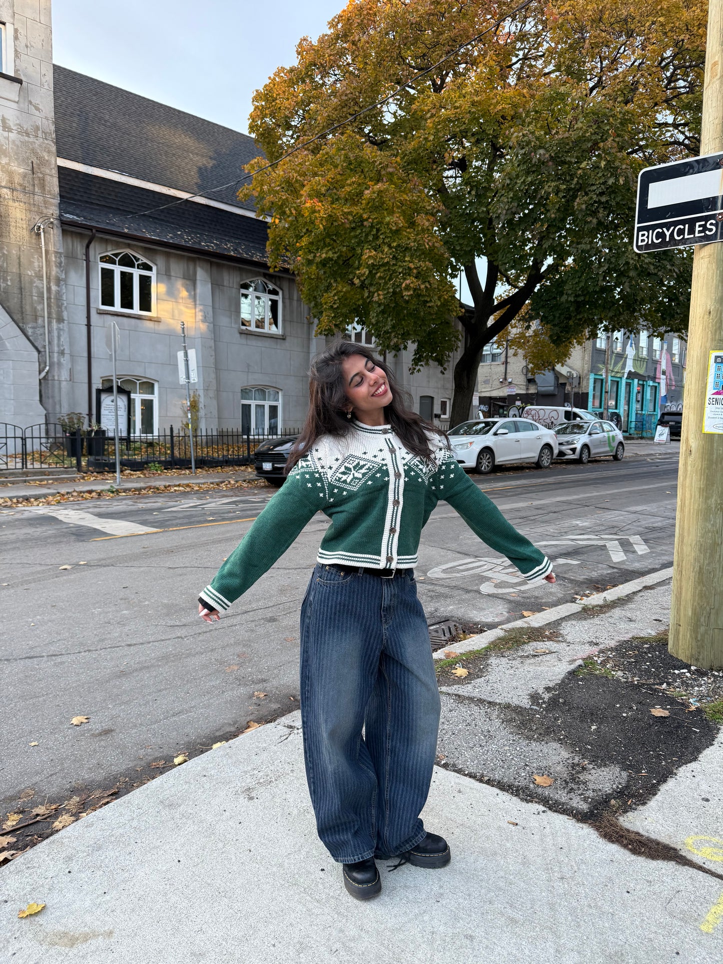 DUNE Nordic cardigan