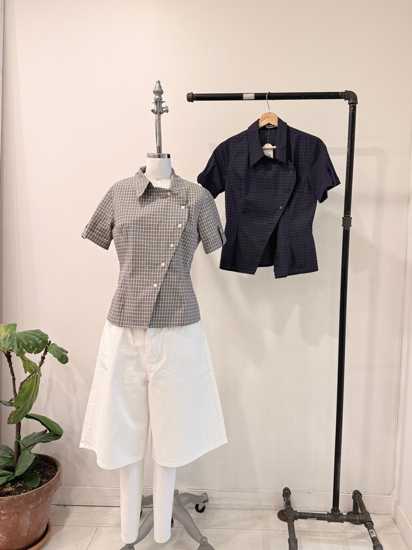 VIVIAN Check shirt