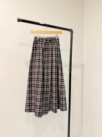 LIRA Plaid maxi skirt
