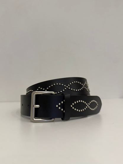 COACHELLA Studded leather belt