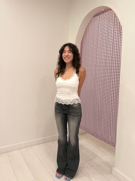 REON Low-rise flare jeans