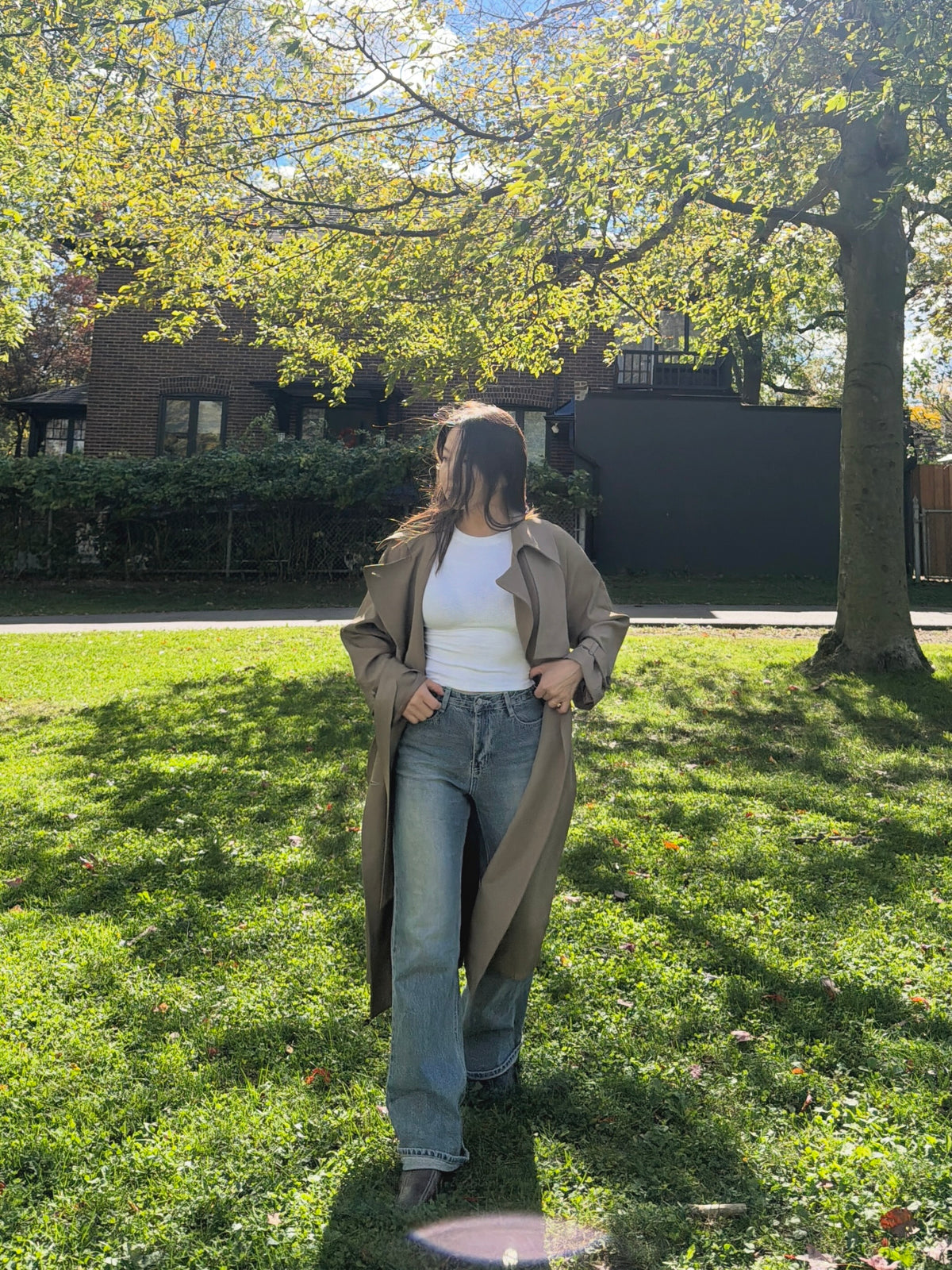 HATTIE Long trench