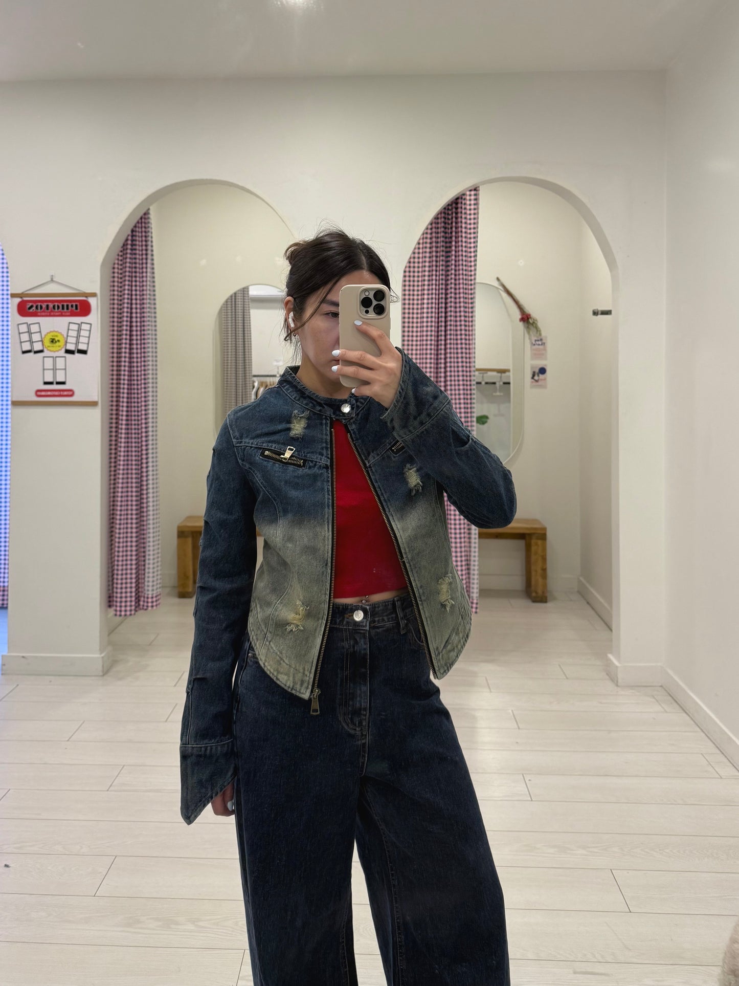 MESS Slim denim jacket