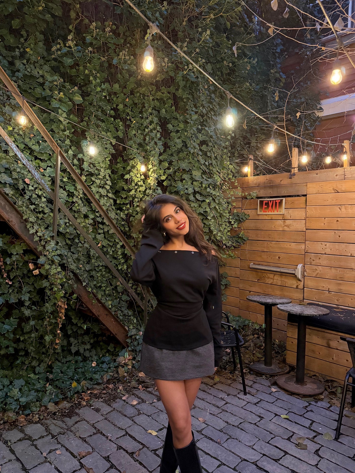 YO Snap button off shoulder top