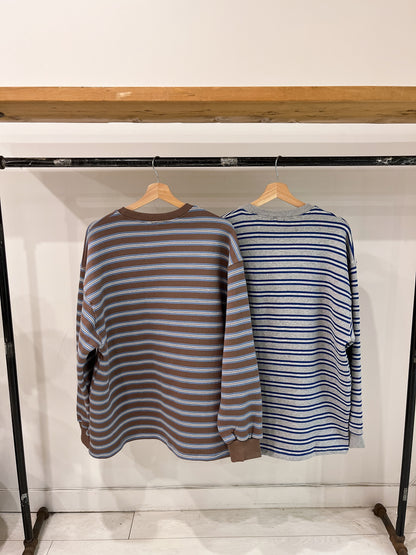 QUINN Stripe sweatshirt