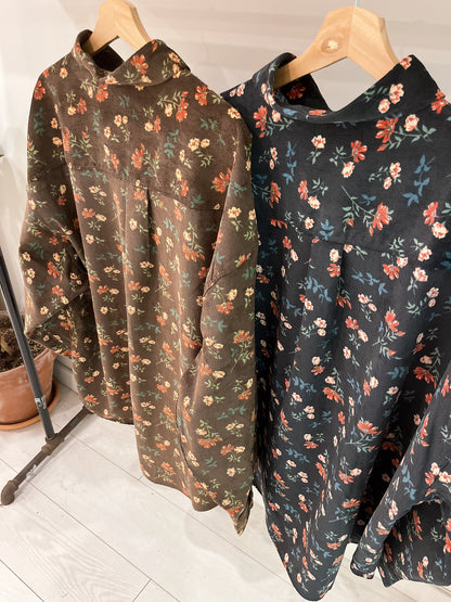 RANTON Floral corduroy shirt