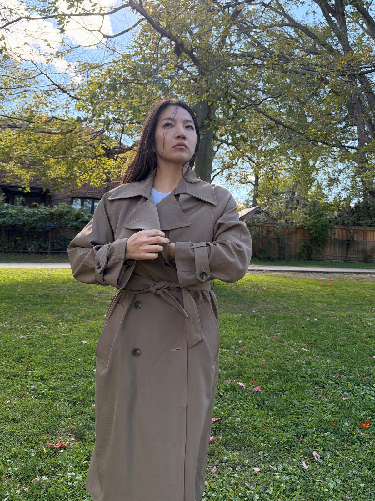 HATTIE Long trench