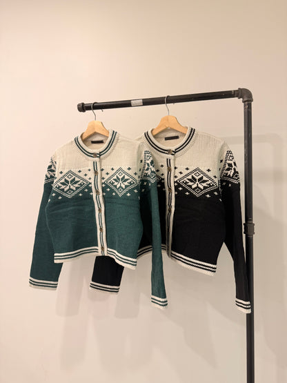 DUNE Nordic cardigan