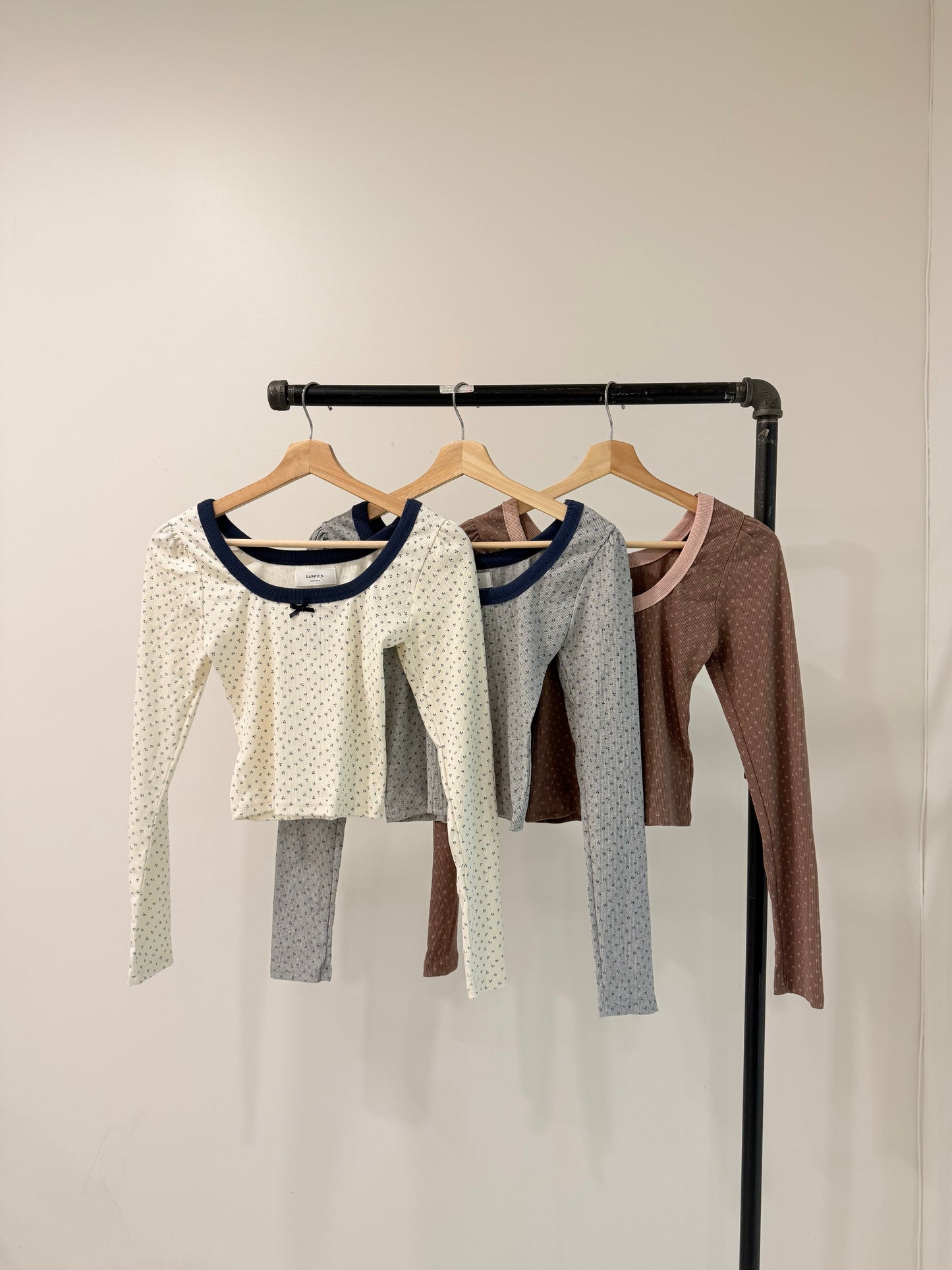 JOYCE Long sleeve slim tee