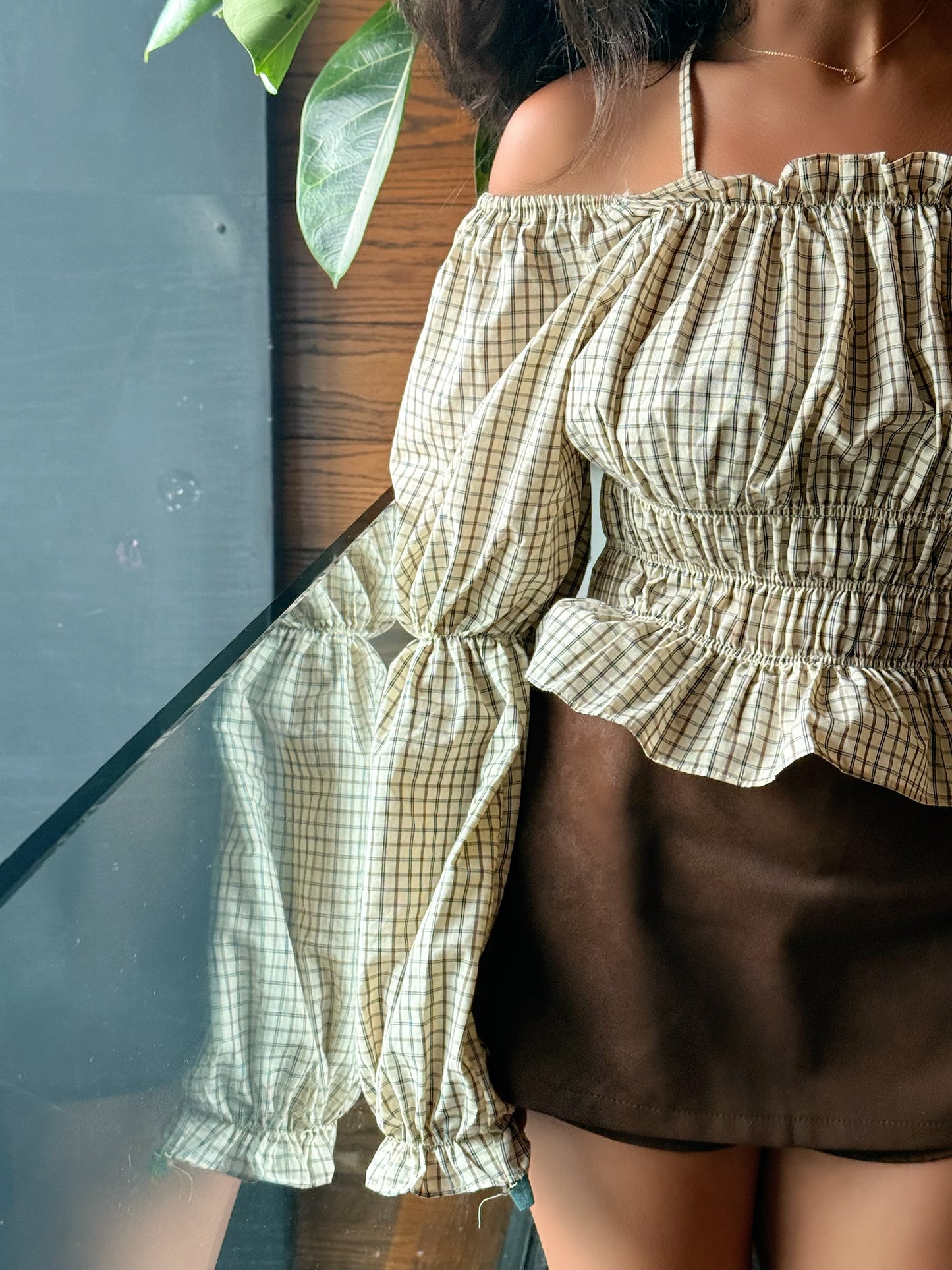REASON Off shoulder blouse