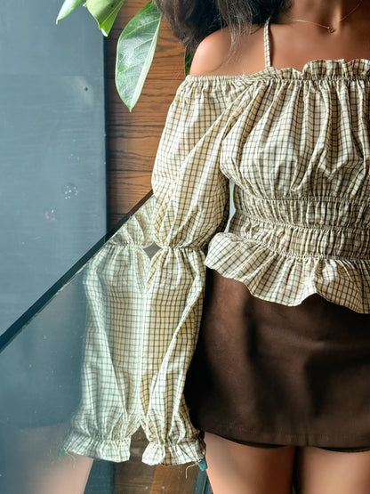 REASON Off shoulder blouse