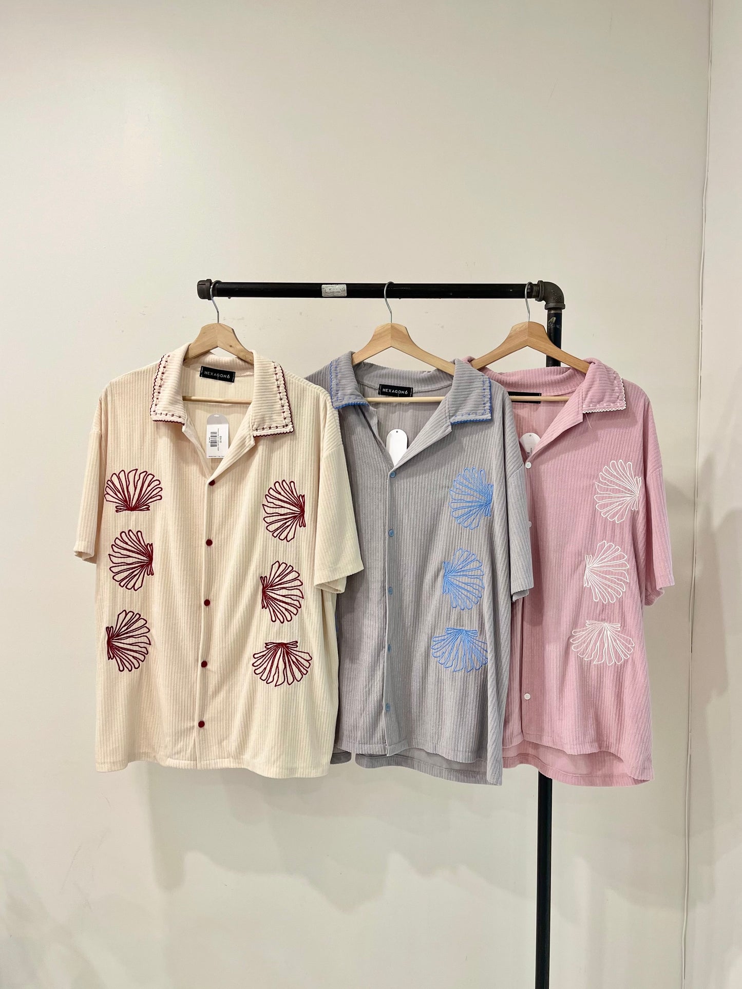 ROWAN Shell terry camp shirt