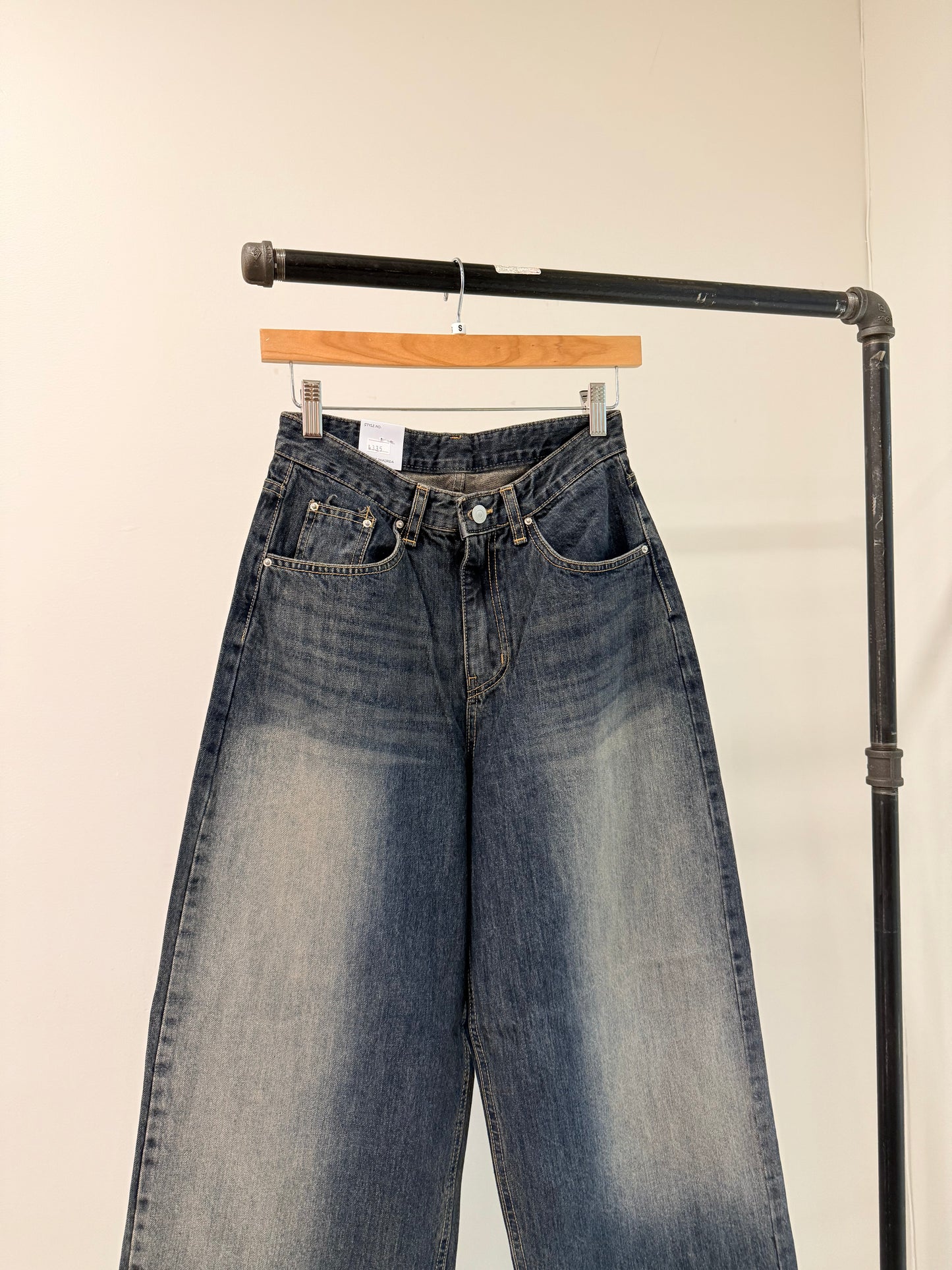 SAM Acid washed baggy jeans
