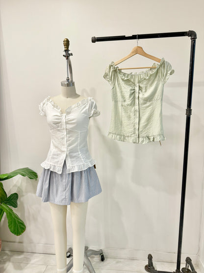 MAZE Ruffle blouse