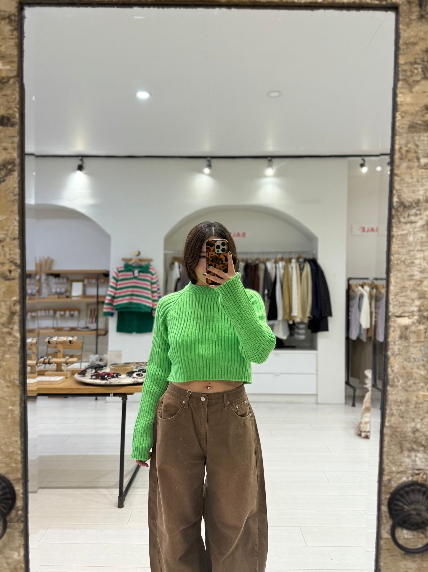 FRED Cropped Sweater