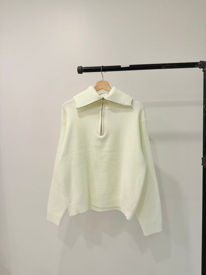 ROWN Zip-up turtleneck