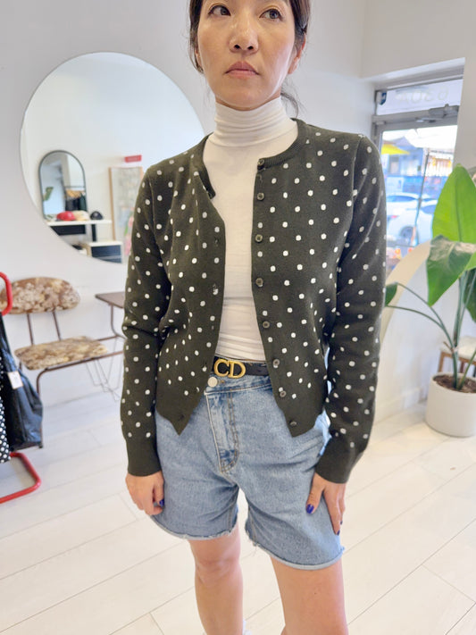CRASH Polkadot cardigan