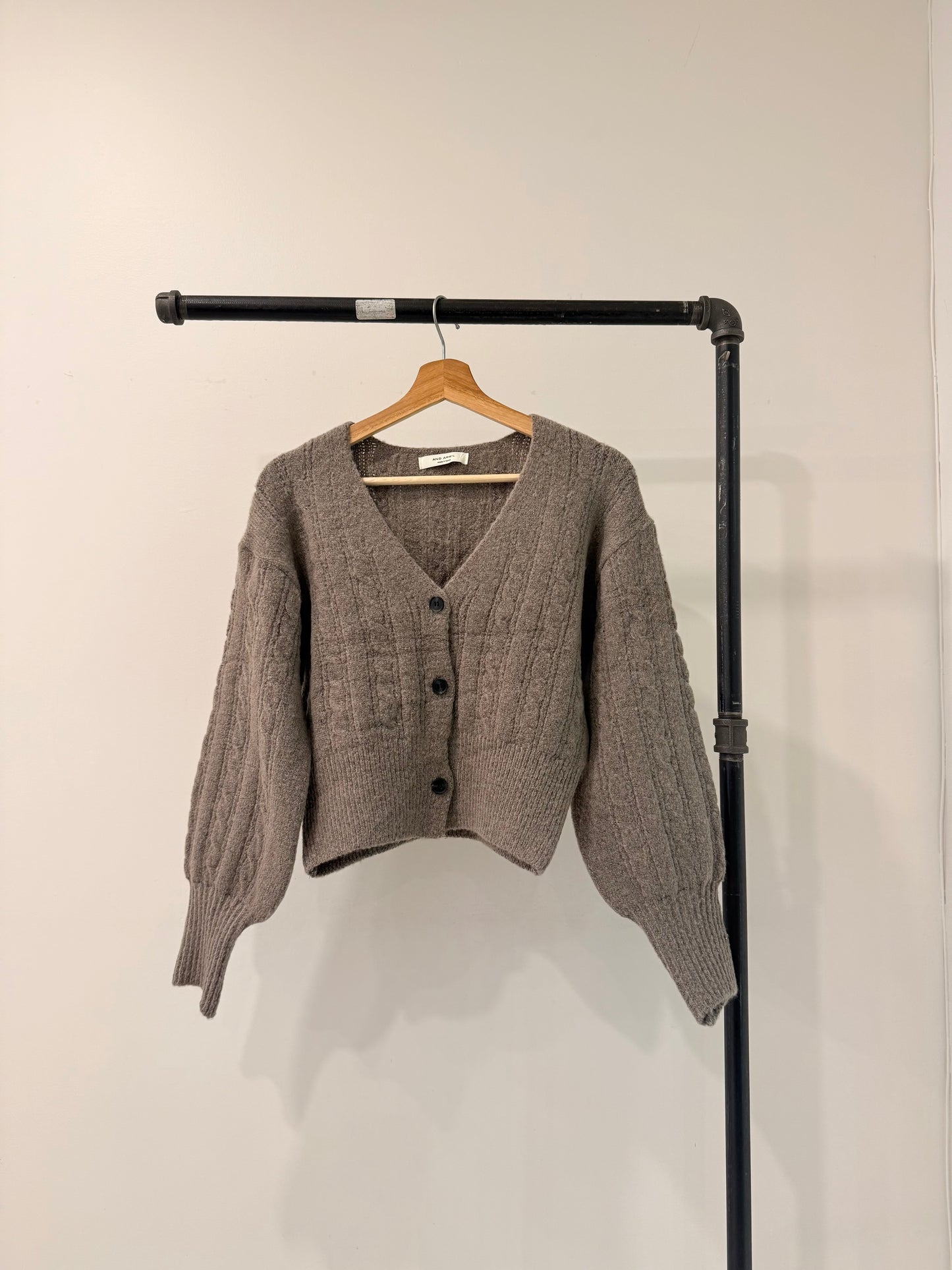 TIDE Cable-knit cardigan