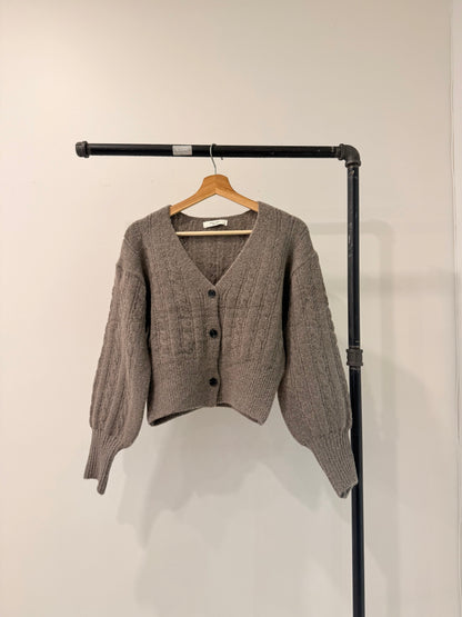 TIDE Cable-knit cardigan