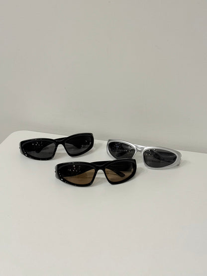 Y2K Oval racer sunnies