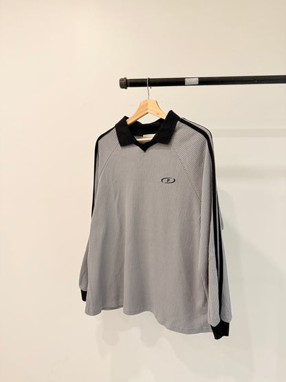 ROVE Oversized waffle sporty top