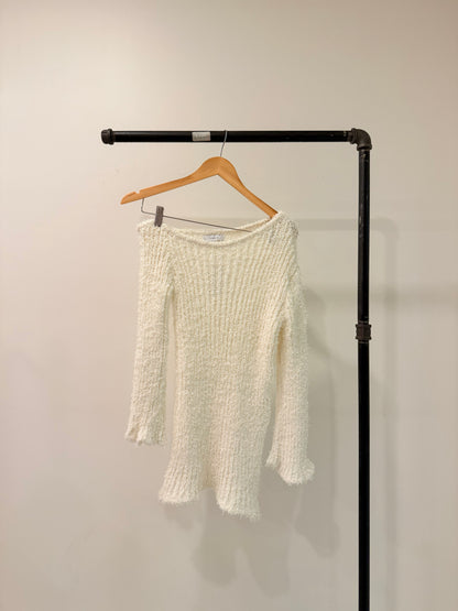 ROAR Asymmetric long knit top