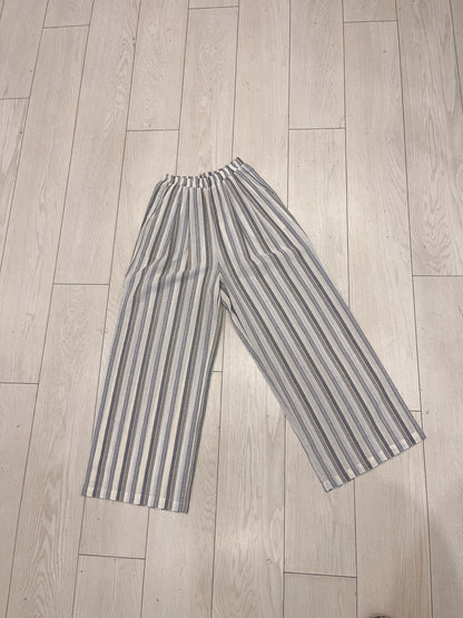 GEBO Stripe linen pants