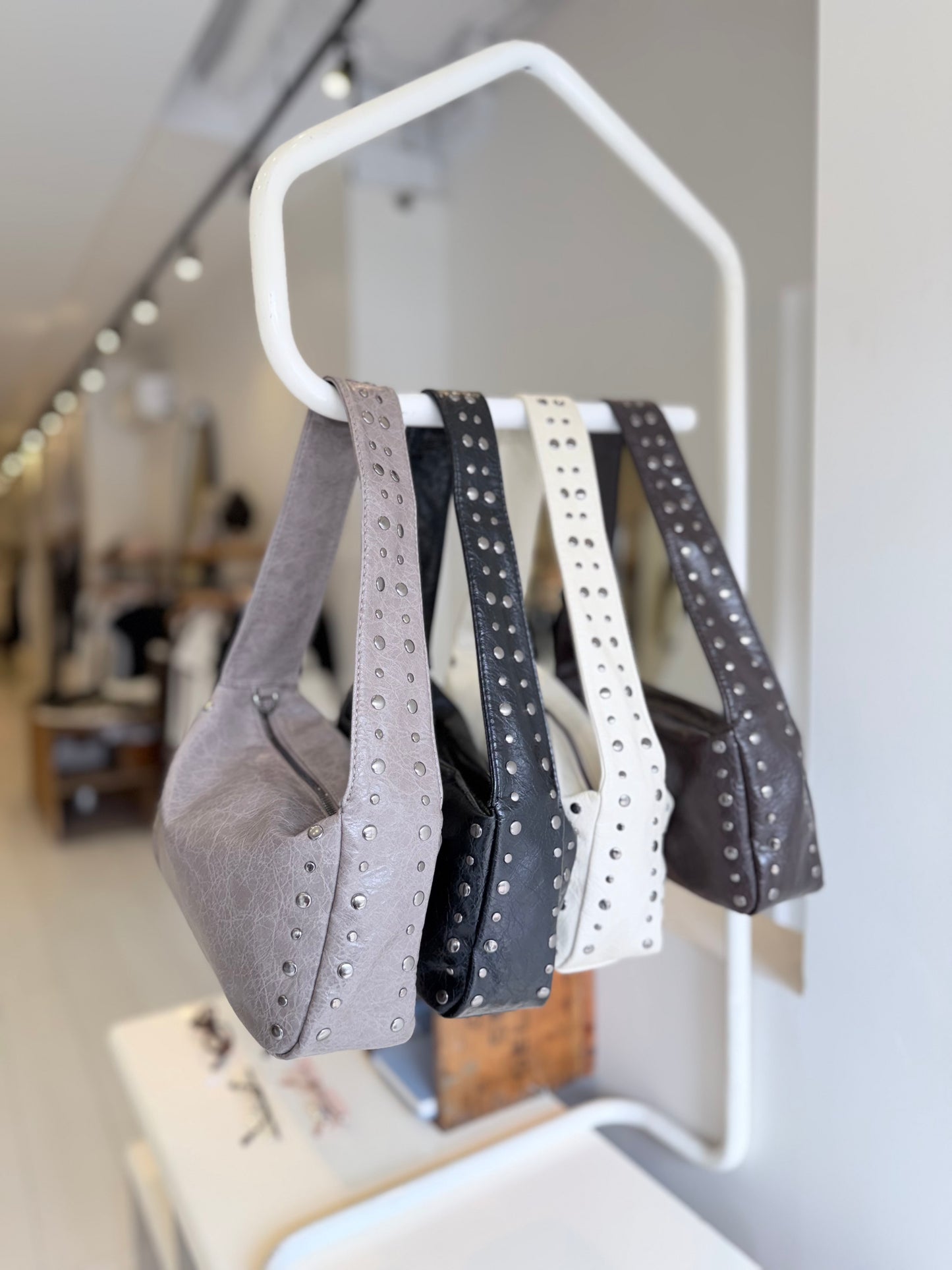 BEATRIX Studded shoulder bag