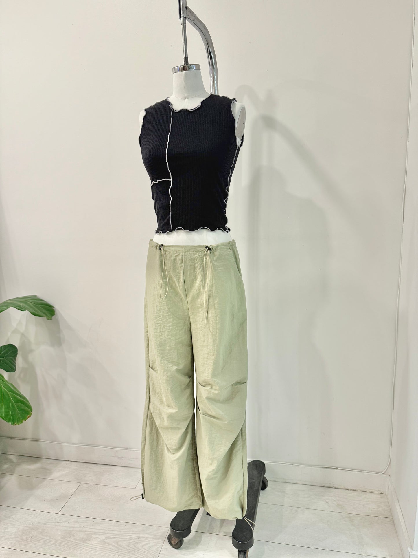 ELSIE Lettuce edge tanktop