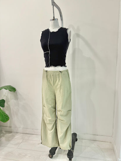ELSIE Lettuce edge tanktop