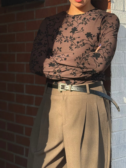 CARE Straight legged trousers