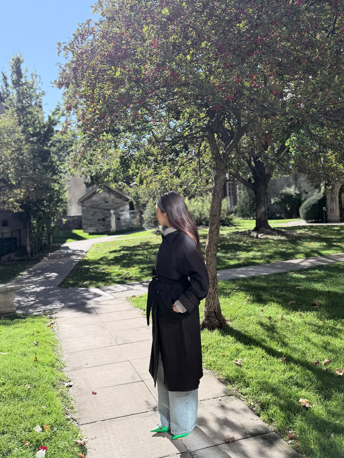 HATTIE Long trench
