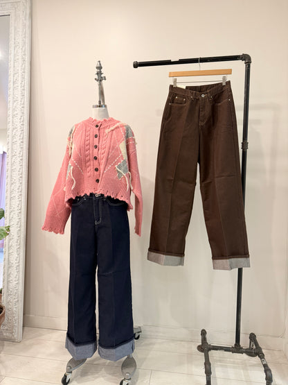 TABI Roll-up jeans