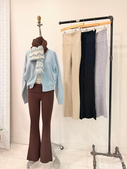 SABRINA Ribbed pants