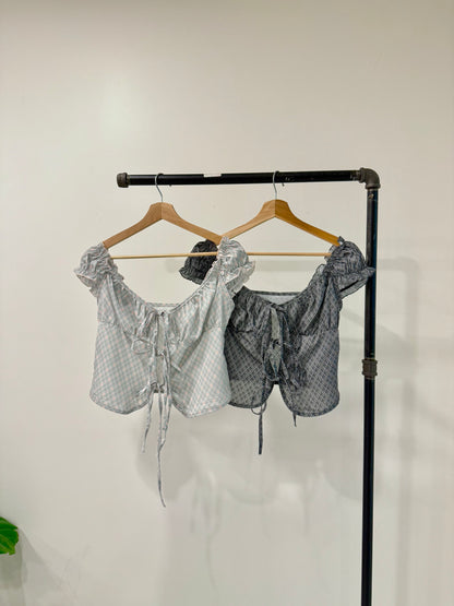 BLAKE Tie blouse