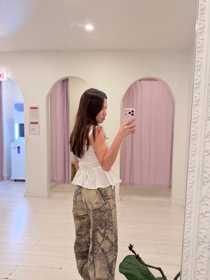 MARLOWE Peplum top