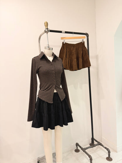 BESSY Corduroy mini skirt