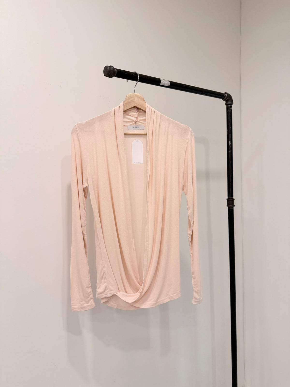 BRIDIE Drape wrap top