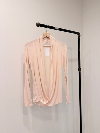 BRIDIE Drape wrap top