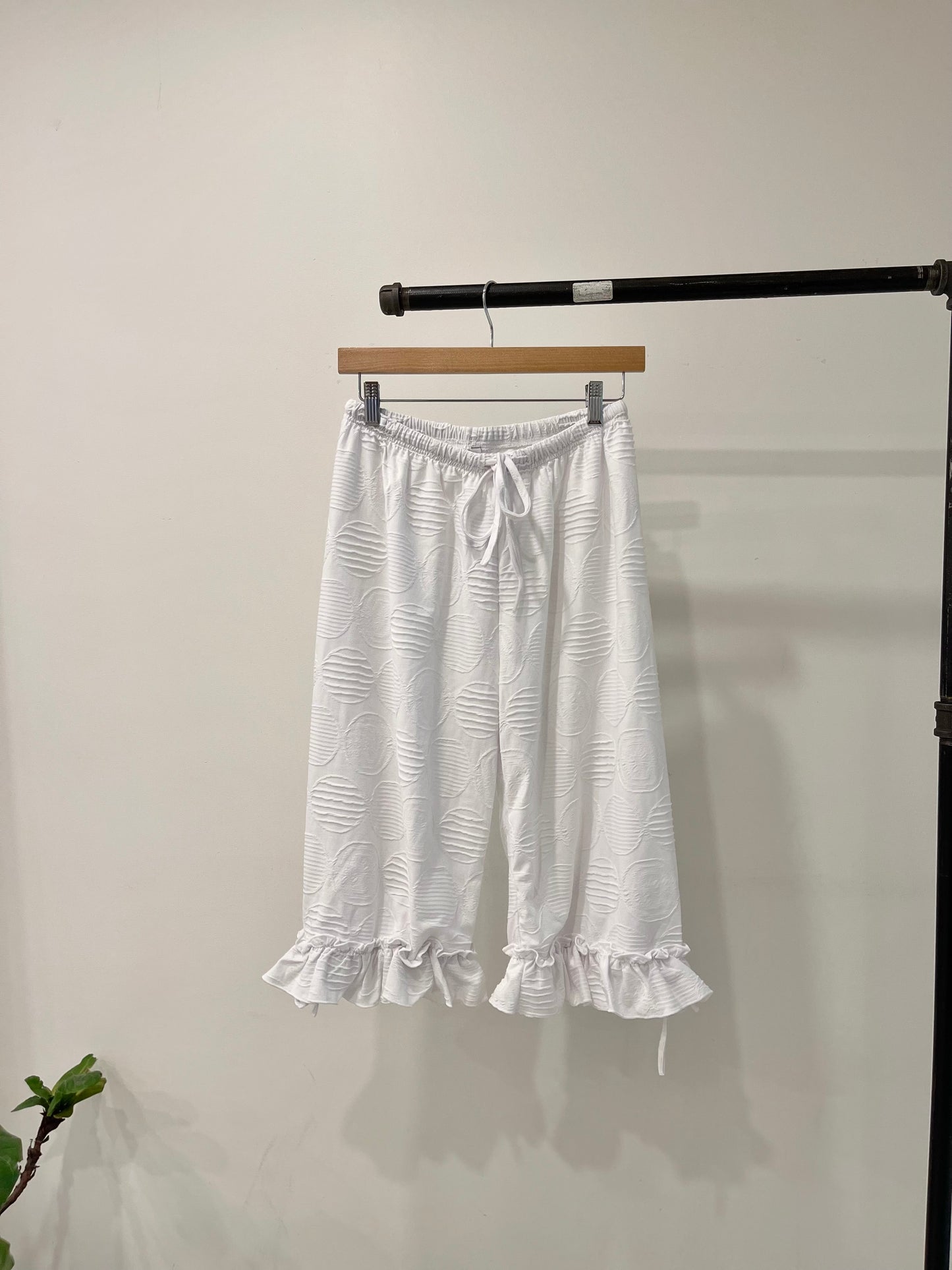 TILLY Jacquard frill pants