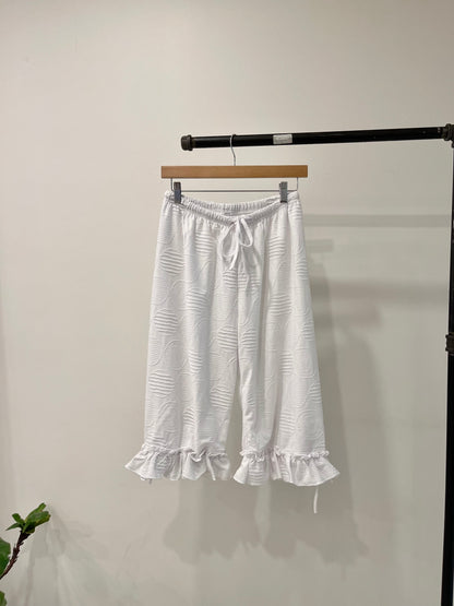 TILLY Jacquard frill pants