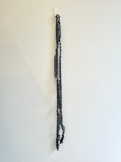 KATHY Lacy tie choker