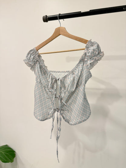 BLAKE Tie blouse